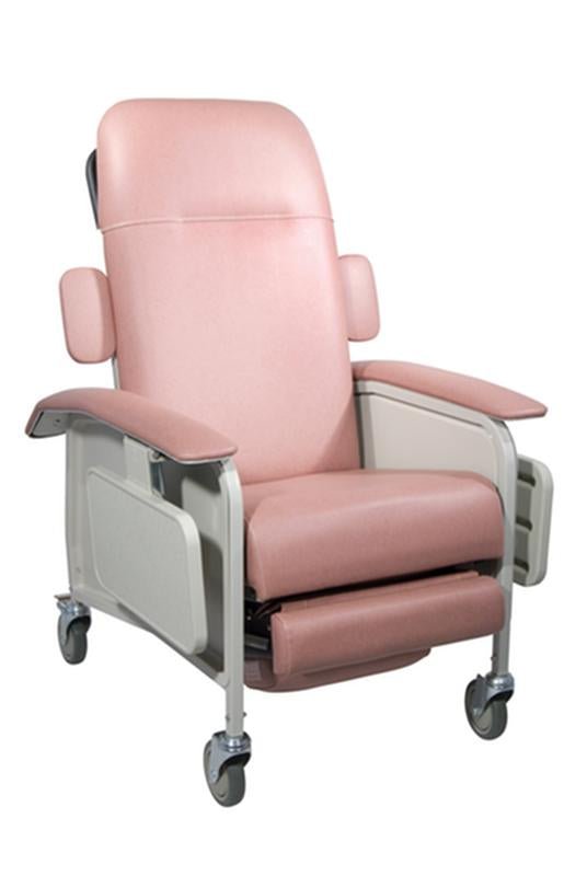 Drive Medical Clinical Care Geri Chair Recliner, Rosewood, 1 Each, D577 - R - A Medi Supplies