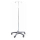 Drive Medical Deluxe IV Pole, 2 hooks, 22 - inch diameter base, 13016 - 2 - A Medi Supplies