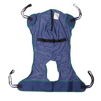 compare product Drive Medical Full Body Patient Lift Sling, Mesh with Commode Cutout, Medium, 1 Each, 13221M