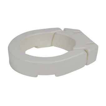 compare product Drive Medical Hinged Toilet Seat Riser, Standard Seat, 1 Each, RTL12607