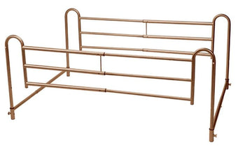 compare product Drive Medical Home Bed Style Adjustable Length Bed Rails, 1 pair, 16500BV