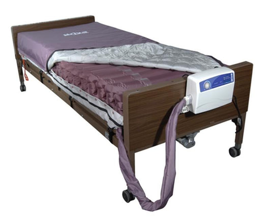 Drive Medical Med Aire Low Air Loss Mattress Replacement System with Alternating Pressure, 1 Each, 14027 - A Medi Supplies