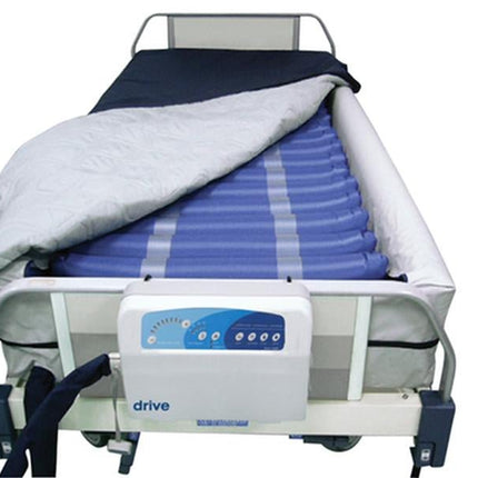 Drive Medical Med Aire Plus Defined Perimeter Low Air Loss Mattress Replacement System, with Low Pressure Alarm, 8", 1 Each, 14029DP - A Medi Supplies