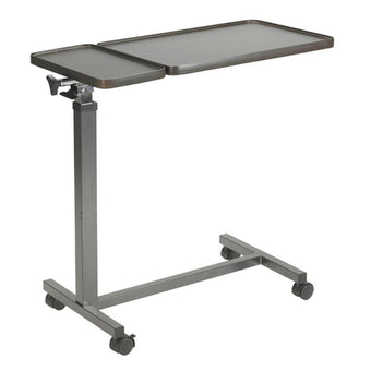 compare product Drive Medical Multi-Purpose Tilt-Top Split Overbed Table, 1 Each, 13068BV