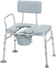 Drive Medical Padded Seat Transfer Bench with Commode Opening, 1 Each, 12005KDC - 1 - A Medi Supplies