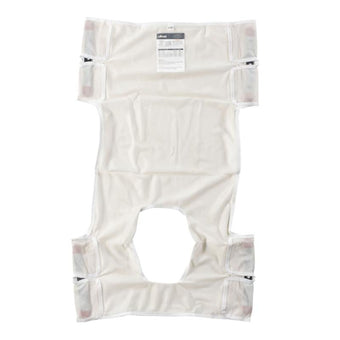 compare product Drive Medical Patient Lift Sling, Polyester Mesh with Commode Cutout, 1 Each, 13026