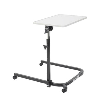 compare product Drive Medical Pivot and Tilt Adjustable Overbed Table, 1 Each, 13000