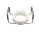 Drive Medical Premium Seat Riser with Removable Arms, Elongated Seat, 1 Each, 12403 - A Medi Supplies