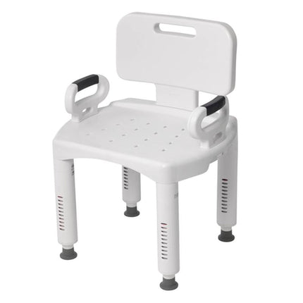 Drive Medical Premium Series Shower Chair with Back and Arms, 1 Each, RTL12505 - A Medi Supplies