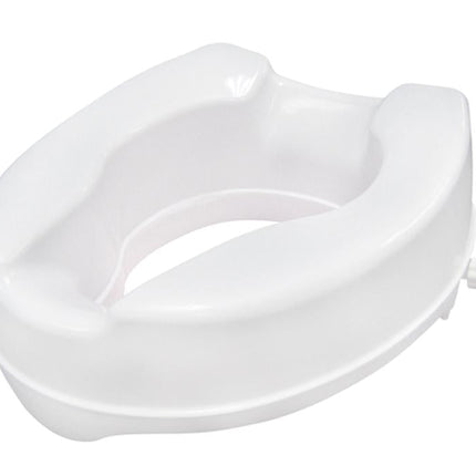 Drive Medical Raised Toilet Seat with Lock, Standard Seat, 4", 1 Each, RTL12064 - A Medi Supplies
