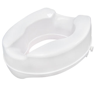 compare product Drive Medical Raised Toilet Seat with Lock, Standard Seat, 4