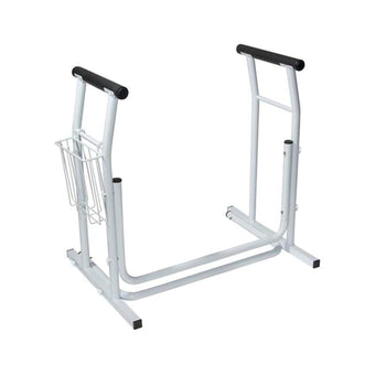 compare product Drive Medical Stand Alone Toilet Safety Rail, 1 Each, RTL12079