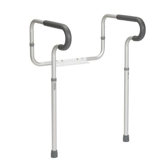 compare product Drive Medical Toilet Safety Frame with Padded Armrests, 1 Each, RTL12000
