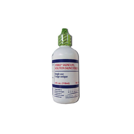 Gentell Inc (Derma Sciences) Sterile 0.9% Saline Water - Single Use 118mL 48 each/case DUP48501N