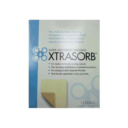 Gentell Inc (Derma Sciences) Xtrasorb® Super Absorbent Dressing, Foam, Sterile, W8" X L8" 5 each/box, DUP86188