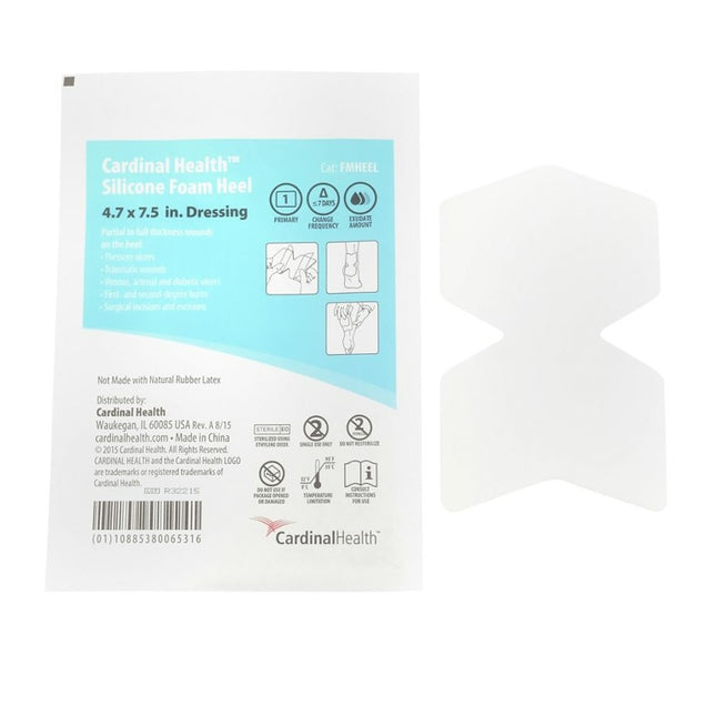 Cardinal Health Silicone Foam Dressing Heel 5 each/box, 5 box/case FMHEEL