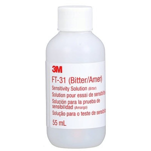 3M Test Solution for N95 Qualitative Fit Test Kits for Face Masks, Bitter Solution, Sensitivity Solution, 1 Bottle, FT-31