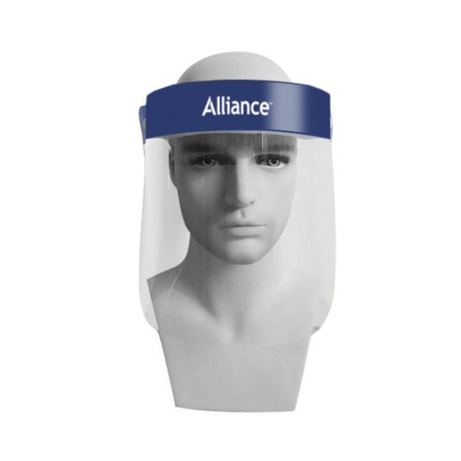 Alliance Full-Length Faceshield, Full length, 300/CS, FCSHLD