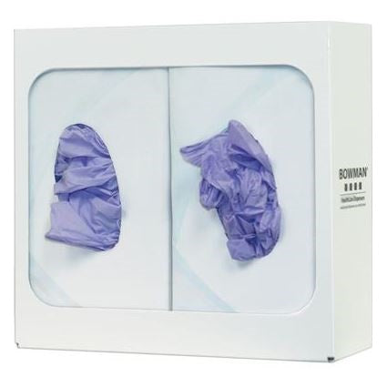 Bowman® Dispensers Glove Box Dispenser Double, Steel GB-002