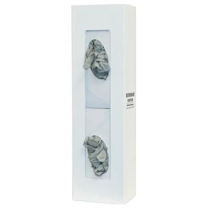 BOWMAN® Dispensers Glove Box Dispenser -double - Space Saver, Steel GB-067