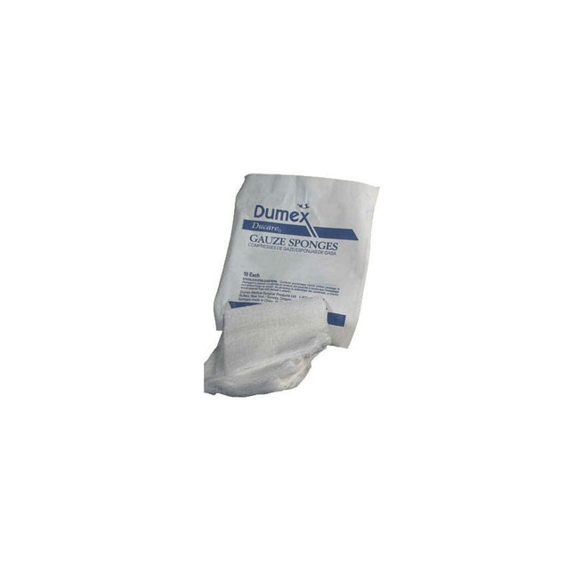 Gentell Inc (Derma Sciences) Ducare® Gauze Sponge, Woven, 8 - Ply, Sterile, W4" x L4", 2 each/pack, 600 pack/case, DUP82408H - A Medi Supplies