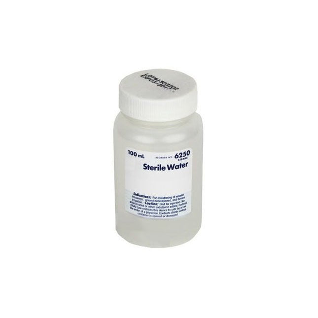 Gentell Inc (Derma Sciences) Sterile Water, 100mL 48 each/case NA6250 - A Medi Supplies