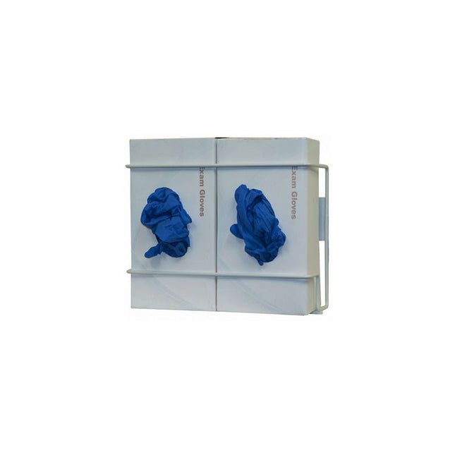 BOWMAN® Dispensers Glove Box Dispenser, Double, Coated Wire 2 each/pack, 3 pack/case GL022-0613
