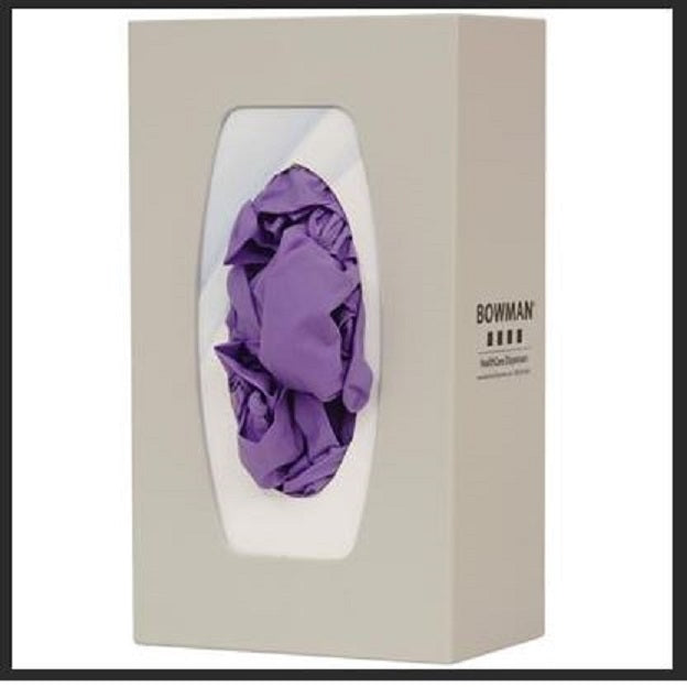 BOWMAN® Dispensers Glove Box Dispenser Single, Plastic 12 each/case GL100-0212