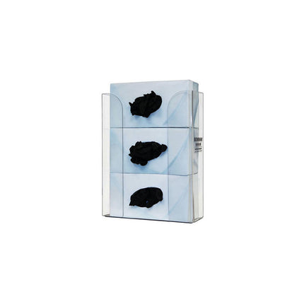 BOWMAN® Dispensers Glove Box Dispenser, Triple, Clear GP-330