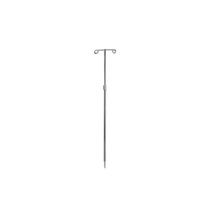 Graham - Field Lumex® Intravenous Pole, Telescoping, for Bed Socket, H35" to 65", 2101A - A Medi Supplies
