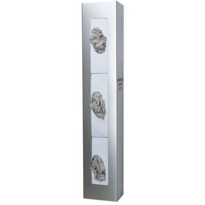 BOWMAN® Dispensers Glove Box Dispenser - Triple - Space Saver GS-109