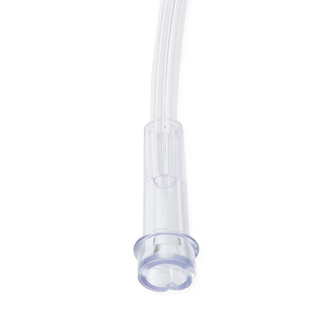Medline Soft-Touch Oxygen Nasal Cannula with Connector, Adult, with Tubing: 7' (2.1 m), 50/CS, HCS4514