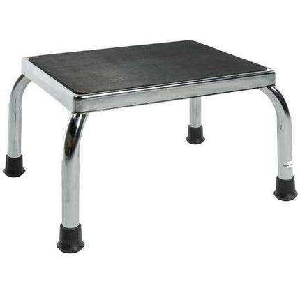 Airway Pcp 9" Foot Stool Chrome Legs W/ Rubber Tips Non-skid 10" X 14" Top Tip-proof 300lbs, 1 Each, 5008