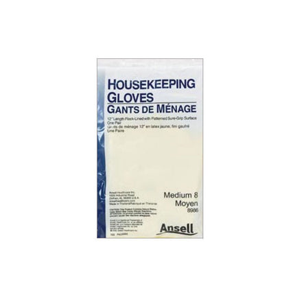 Ansell Housekeeping Glove, Yellow AN8984