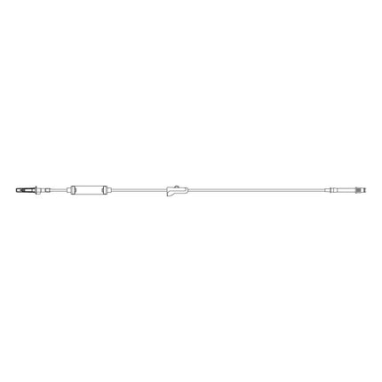 ICU Medical Irrigation Set, Large Bore, for Cystoscopy with Urological Connector, 77" 20 each/case 06544-01