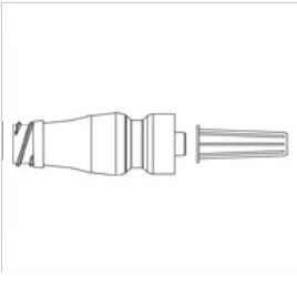 ICU Medical Neutron  Needlefree Catheter Patency Device 100 each/case 12595-01