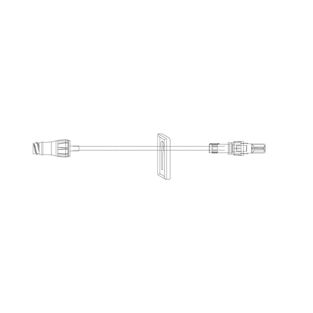 ICU Medical Extension Set, Smallbore, 7" 50 each/case 12649-28