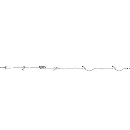 ICU Medical Primary PlumSet, Clave Y-Sites, Backcheck Valve, 103" 50 each/case 14251-28