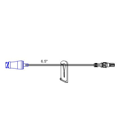 ICU Medical Extension Set 8 Inch 50ea/ca B9001