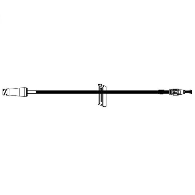 ICU Medical Smallbore Ext Set with MicroClave® Clear, 7" 50 each/case MC3302