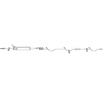 compare product ICU Medical 150mL Burette PlumSet™ , Microbore, Clave™ Y-Site, 0.2 Micron Filter 48 each/case 14271-28