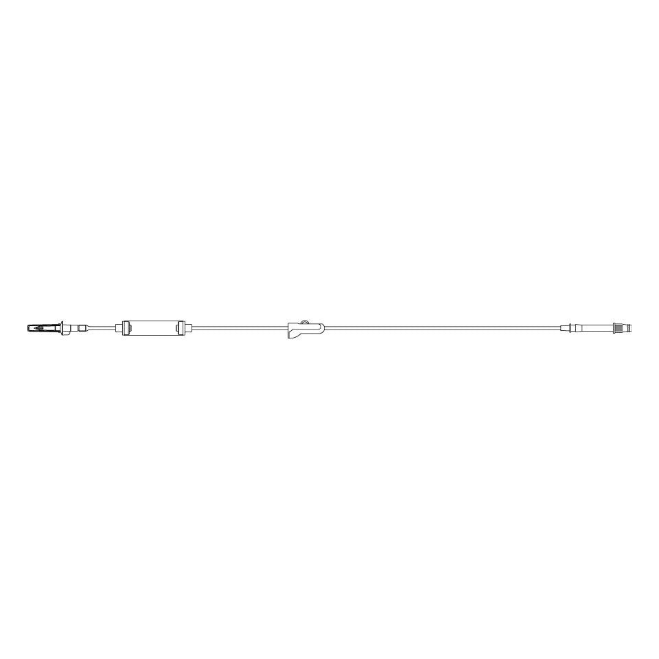 ICU Medical Irrigation Set, Large Bore, for Cystoscopy with Urological Connector, 77" 20 each/case 06544 - 01 - A Medi Supplies