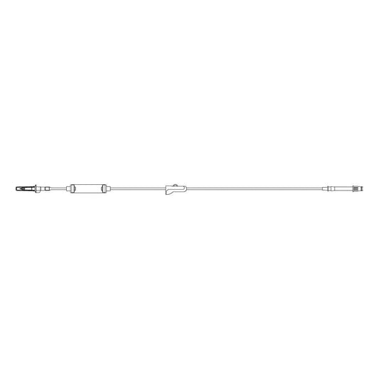 ICU Medical Irrigation Set, Large Bore, for Cystoscopy with Urological Connector, 77" 20 each/case 06544 - 01 - A Medi Supplies
