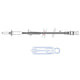 ICU Medical IV Administration Set, Sterile, 32", 15 Drop 25 each/case B30098 - A Medi Supplies