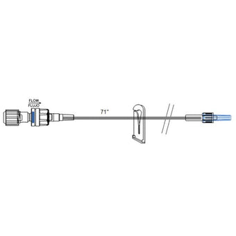 compare product ICU Medical IV Smallbore Extension Set ICU 72 Inch Tubing 50 each/case B2038