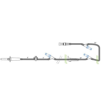 compare product ICU Medical Primary Extension Set with Rotating Luers 50 each/case B9126
