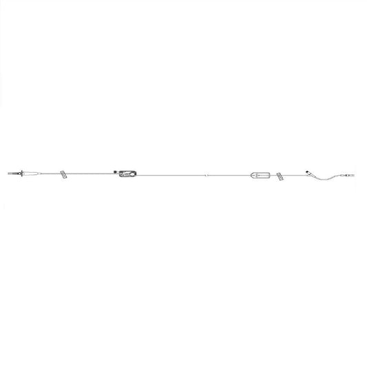 ICU Medical Primary PlumSet™, Macrobore, Clave™ Y - Site, 1.2 Micron Filter, 104" 48 each/case 12539 - 05 - A Medi Supplies