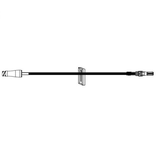 ICU Medical Smallbore Ext Set with MicroClave® Clear, 7" 50 each/case MC3302 - A Medi Supplies