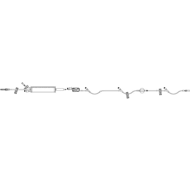 ICU Medical 150mL Burette PlumSet™ , Microbore, Clave™ Y-Site, 0.2 Micron Filter 48 each/case 14271-28