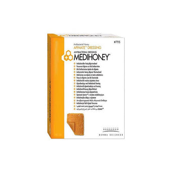 compare product Integra LifeSciences Medihoney® Antibacterial Honey Apinate™ Dressing, Sterile, W10cm x L10cm 5 each/box, 5 box/case DUP795